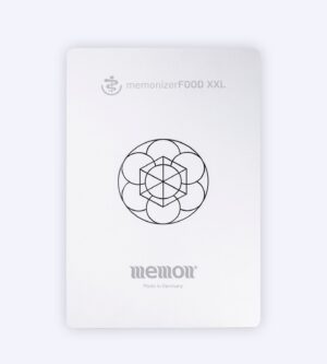 Harmonize your food, drink and even cosmetics in just one minute by placing the EMF memonizerFOOD under your plate of food, drink or makeup. Your Serenity Inc