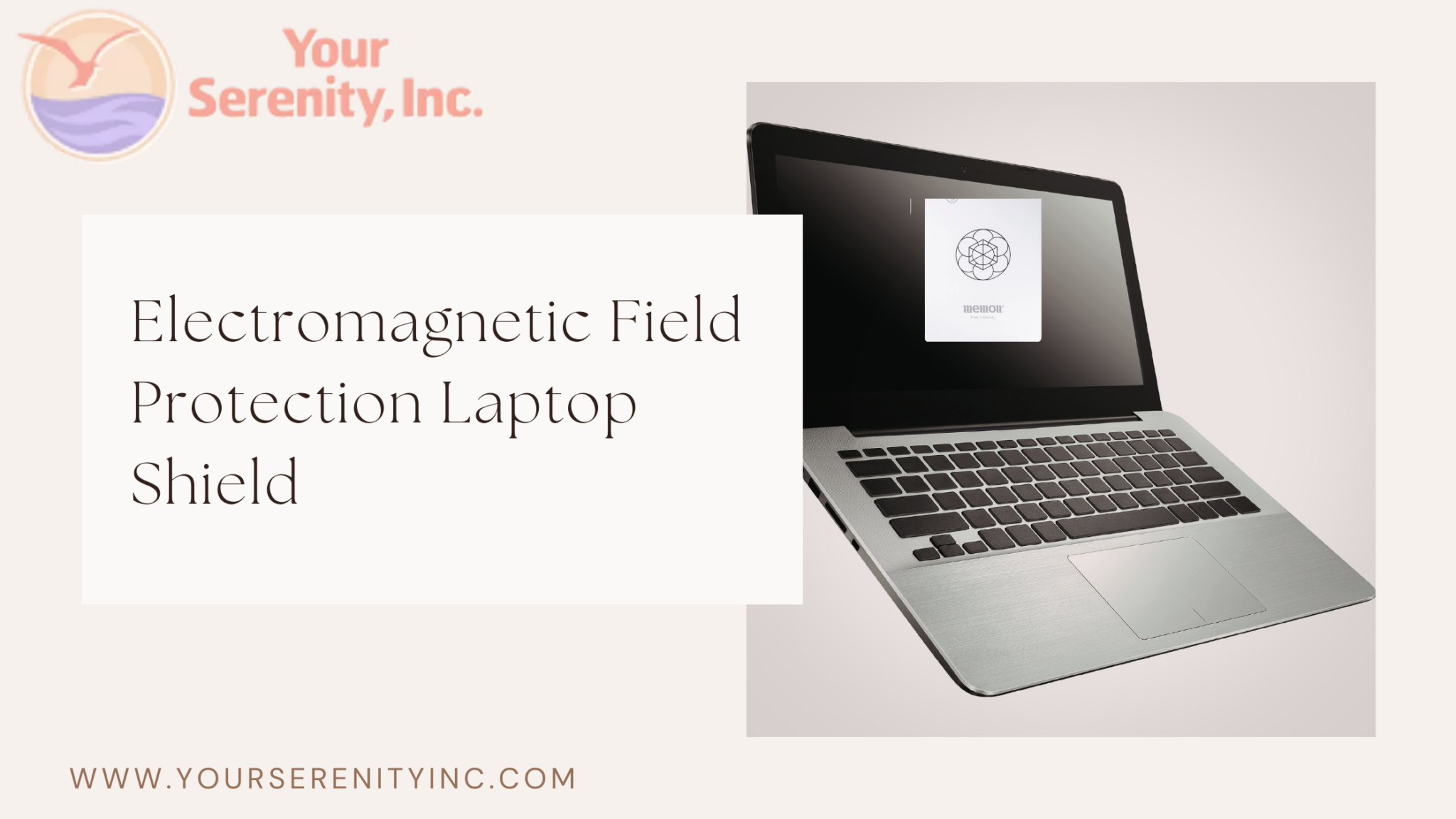 Electromagnetic field protection laptop